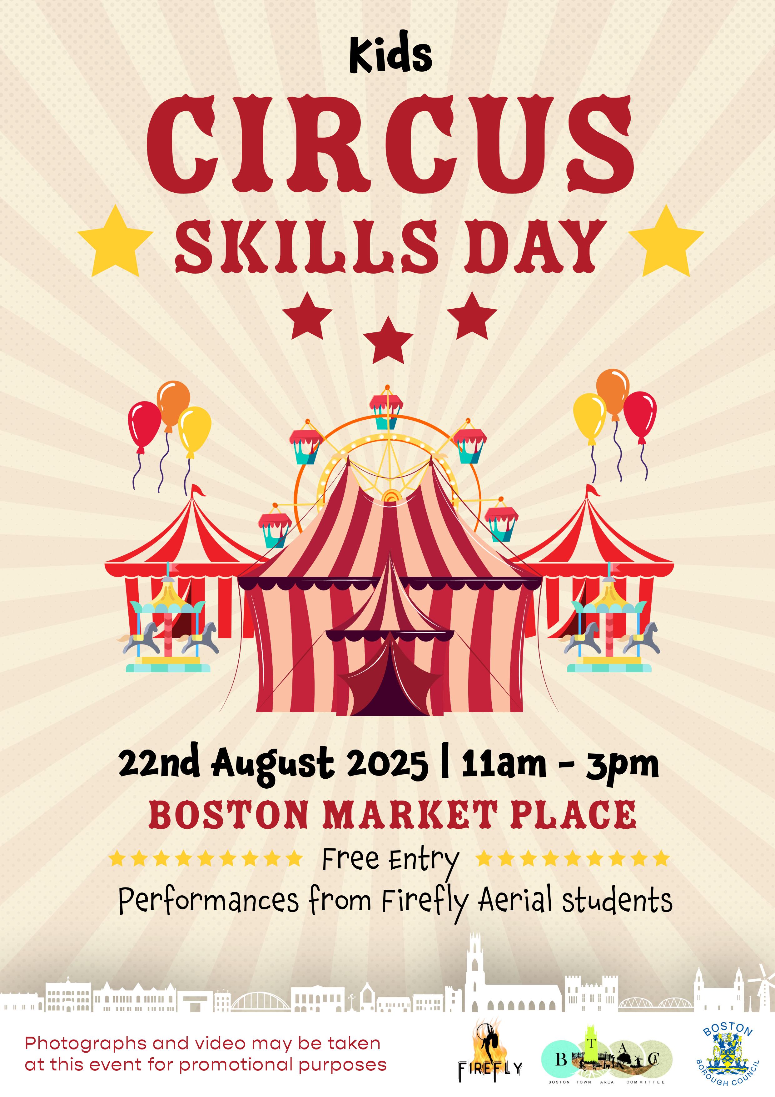 Kids circus skills day